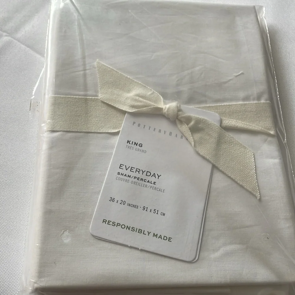 Pottery Barn Everyday Percale King Sham
